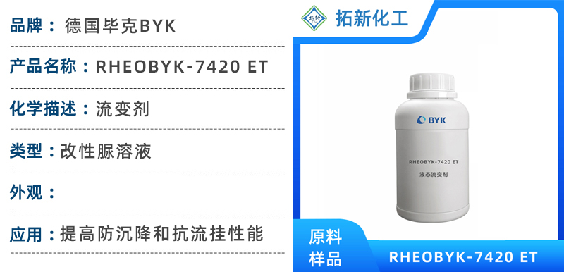 RHEOBYK-7420 ET毕克液态流变剂改性脲溶液窗户清洁剂 第1张